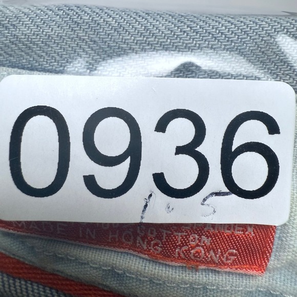 Faconnable Jeans Mens Large Chambray Western Shirt Blue Long Sleeve Pearl Snap - Picture 10 of 10